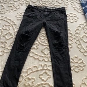 Black Ripped Jeans